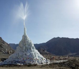 Eine Rolex für einen Eisberg – Ice Stupa