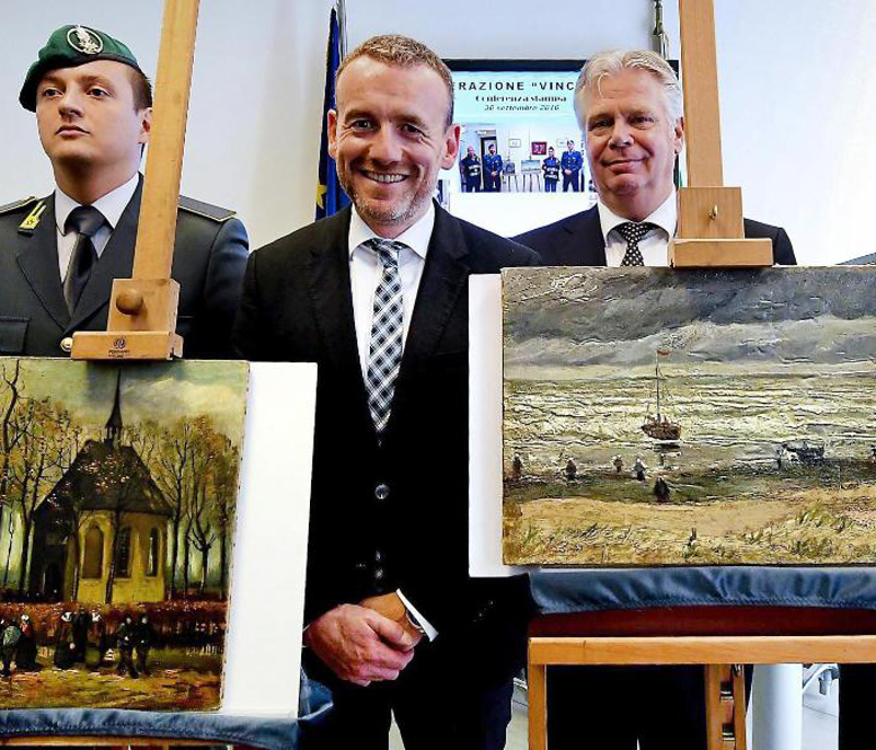 Gestohlene Bilder von van Gogh zurück in Amsterdam